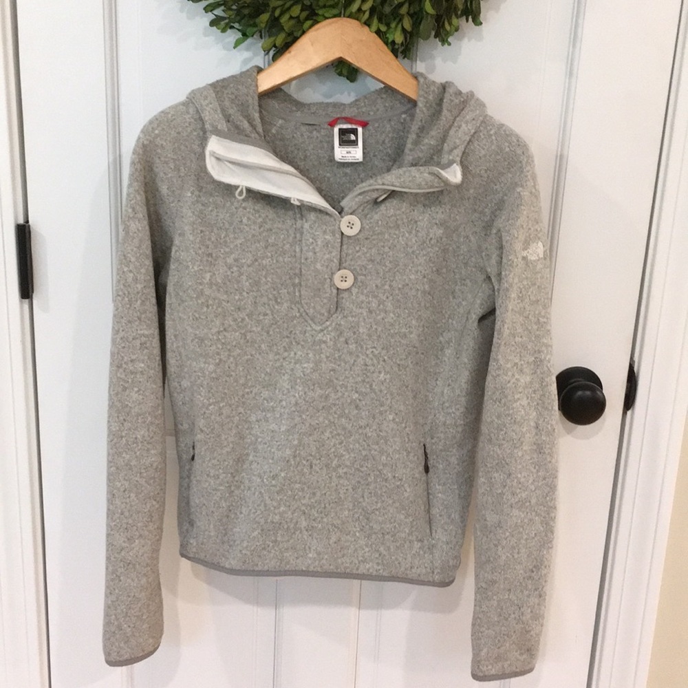 The North Face - Hooded Zip-up Sweater Fleece